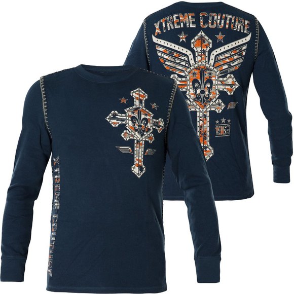 Xtreme Couture AFFLICTION Thermal SOLDIER OF FAITH - Picture 1 of 10